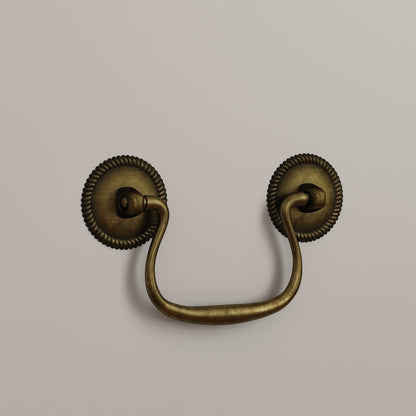 Bibliothèque vitrine avec 2 tiroirs et portes vitrées