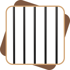 Grande cage en bois pour chien avec 2 tiroirs et séparateurs