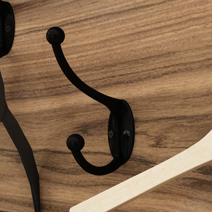 Meuble à chaussures avec banc et crochets pour entrée