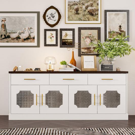 Buffet/meuble de rangement de 63 po de largeur