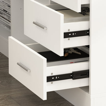 Bureau assis-debout extra-large avec vérin électrique - Plateau de 63 x 31,5 cm