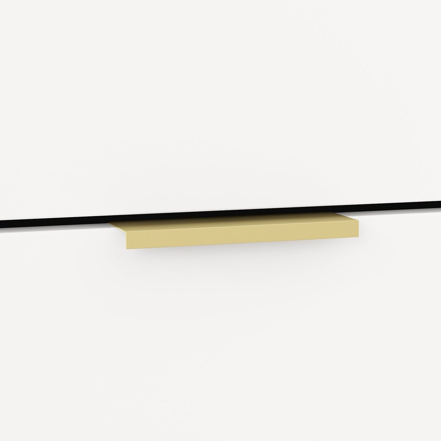 Commode verticale à 3 tiroirs avec pieds en métal pour chambre à coucher