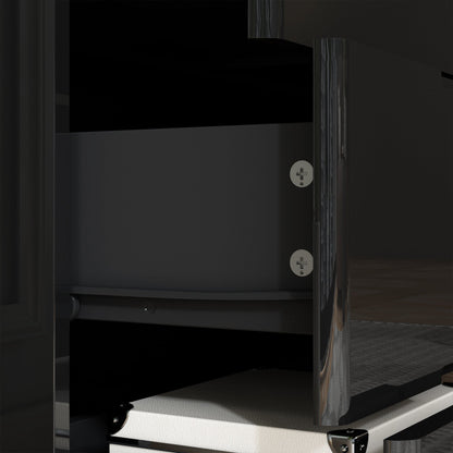 Commode à 5 tiroirs avec éclairage intégré