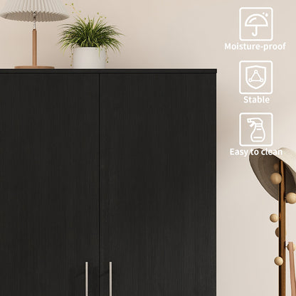 Armoire à 2 portes et 1 tiroir pour le rangement de la chambre