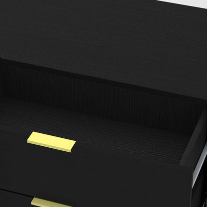 Buffet-bar à 3 tiroirs et 2 portes, meuble de rangement, crédence, coin café 