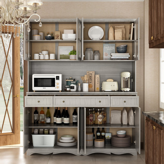 Buffet de rangement avec tiroirs pour cuisine ou salon