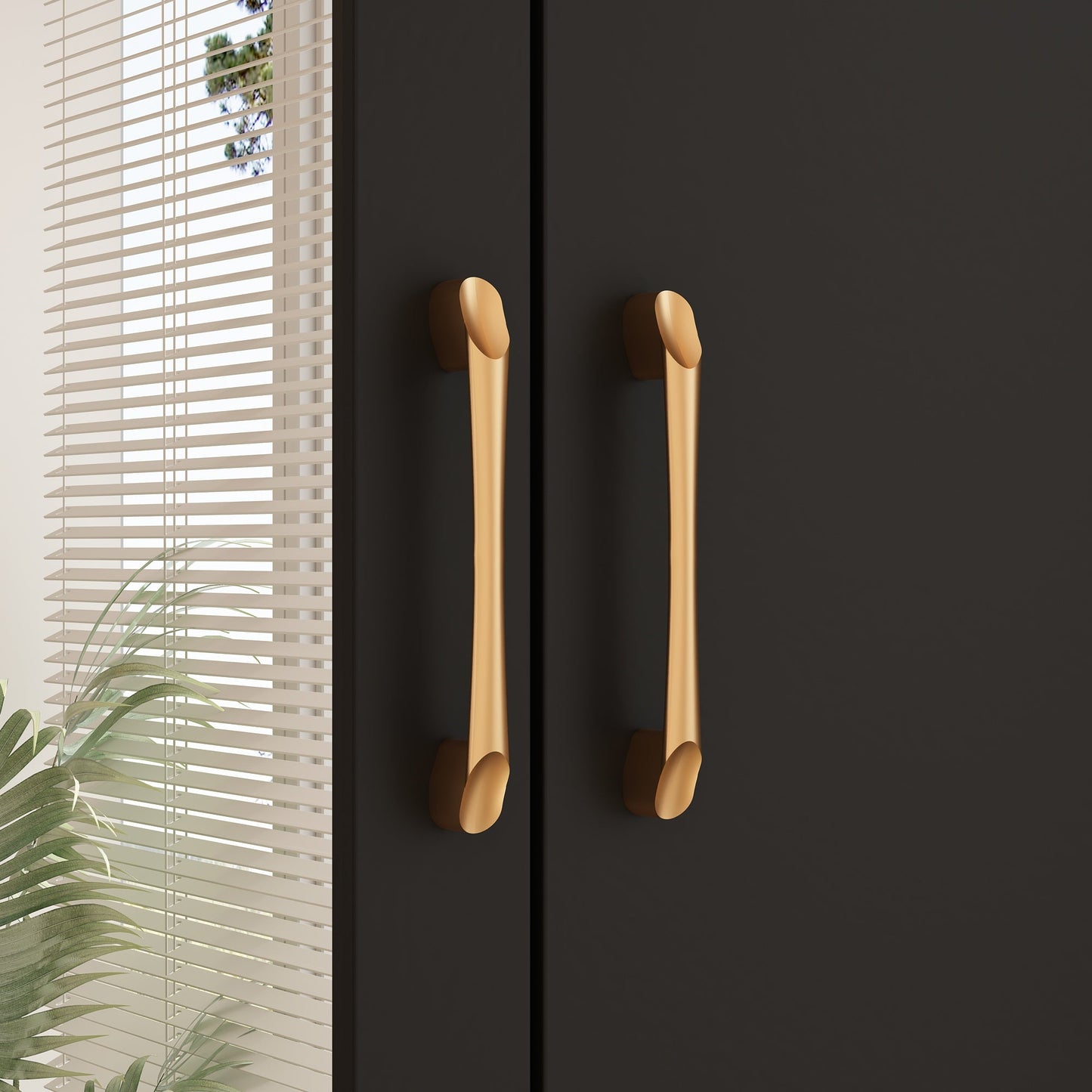 Armoire de rangement à 2 portes, 2 tiroirs et 1 miroir pour chambre à coucher