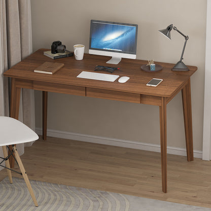 Bureau minimaliste en bois, large et robuste, 47,2 cm de large.