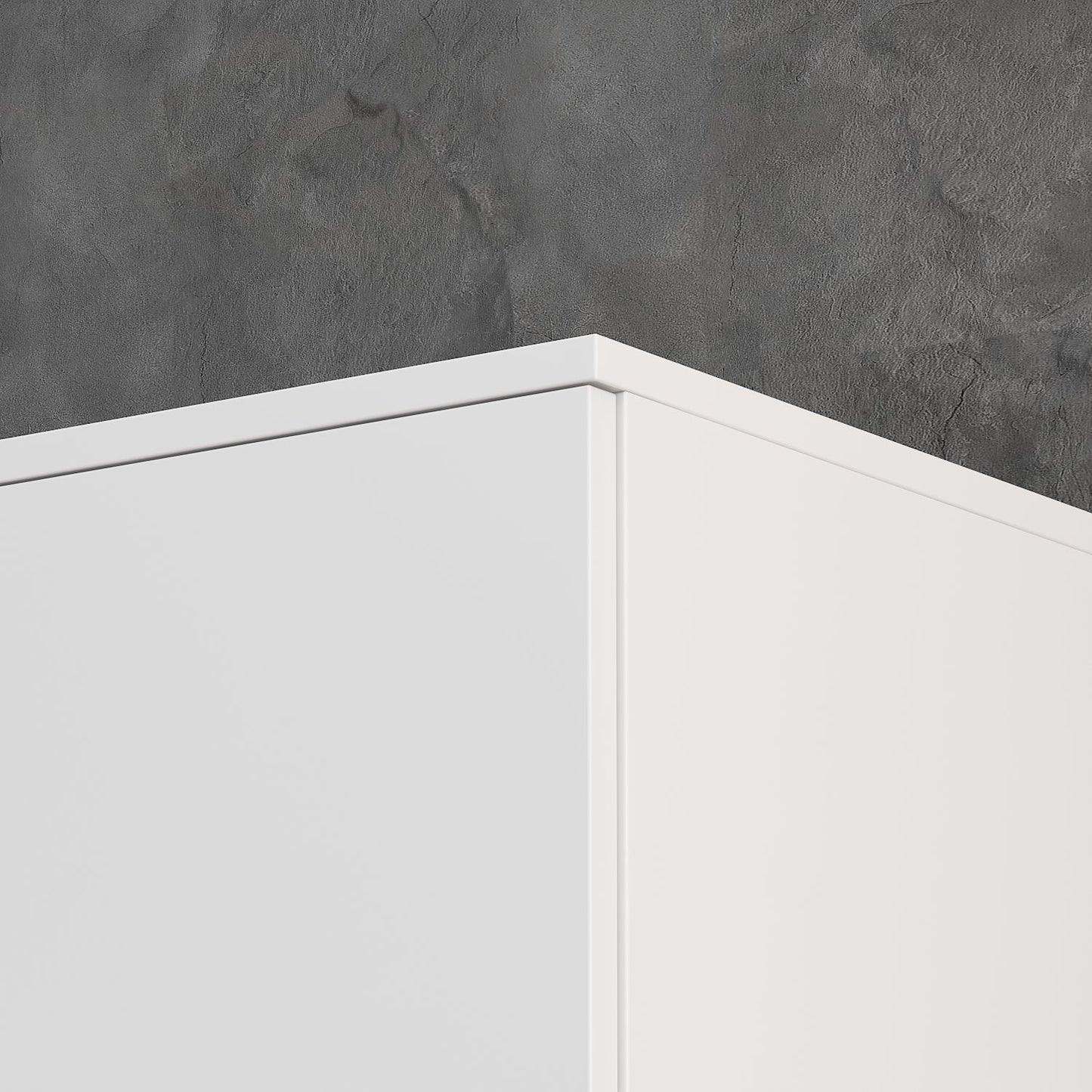 Armoire à 2 portes et 1 tiroir pour le rangement de la chambre