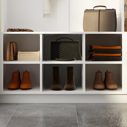 Meuble d'entrée 3 en 1 avec étagère à chaussures, porte-manteau et banc de rangement