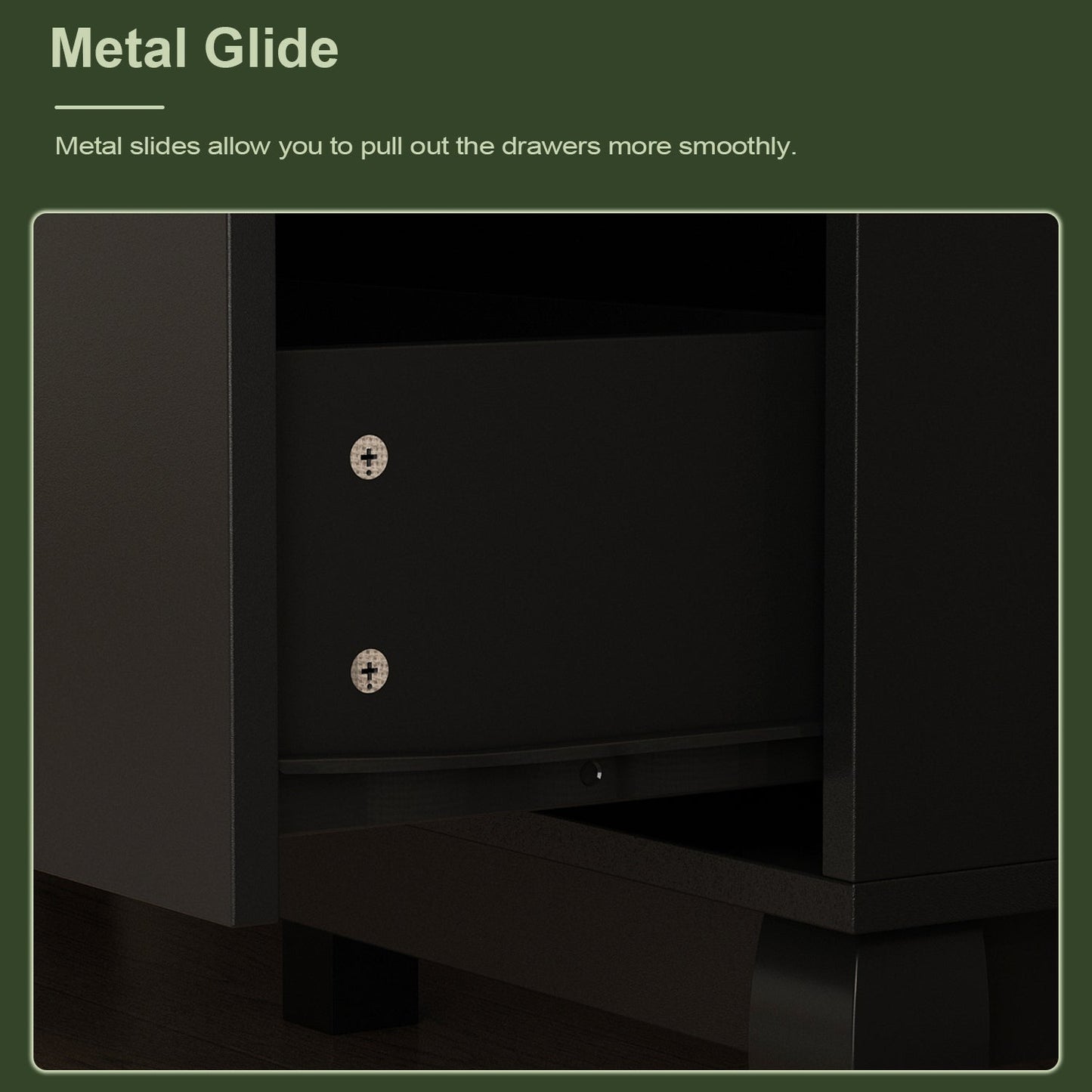 Commode double moderne blanche à 6 tiroirs pour entrée ou salon 