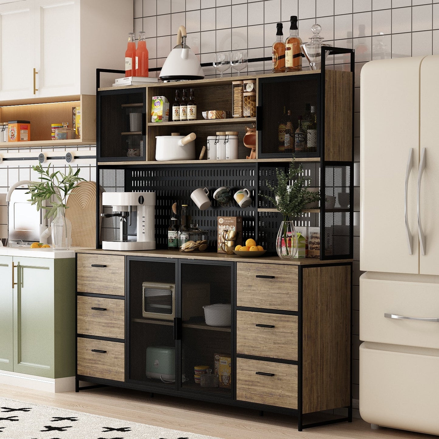 Garde-manger de cuisine de 68,5 pouces