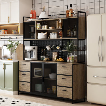 Garde-manger de cuisine de 68,5 pouces