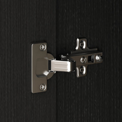 Armoire à 2 portes et 1 tiroir pour le rangement de la chambre