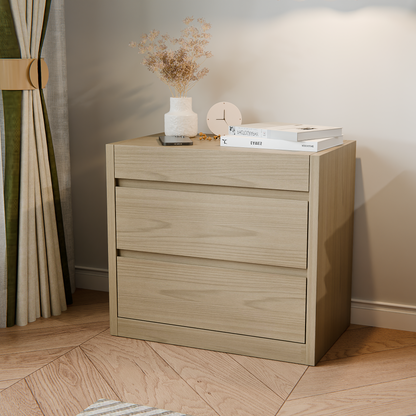 Table de nuit intelligente verrouillable avec tiroir à fusil