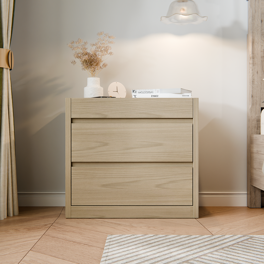 Table de nuit intelligente verrouillable avec tiroir à fusil