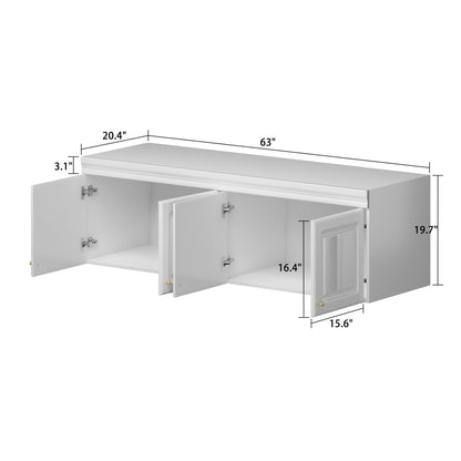 Armoire familiale, armoire de chambre, dressing à 4 portes et tiroirs