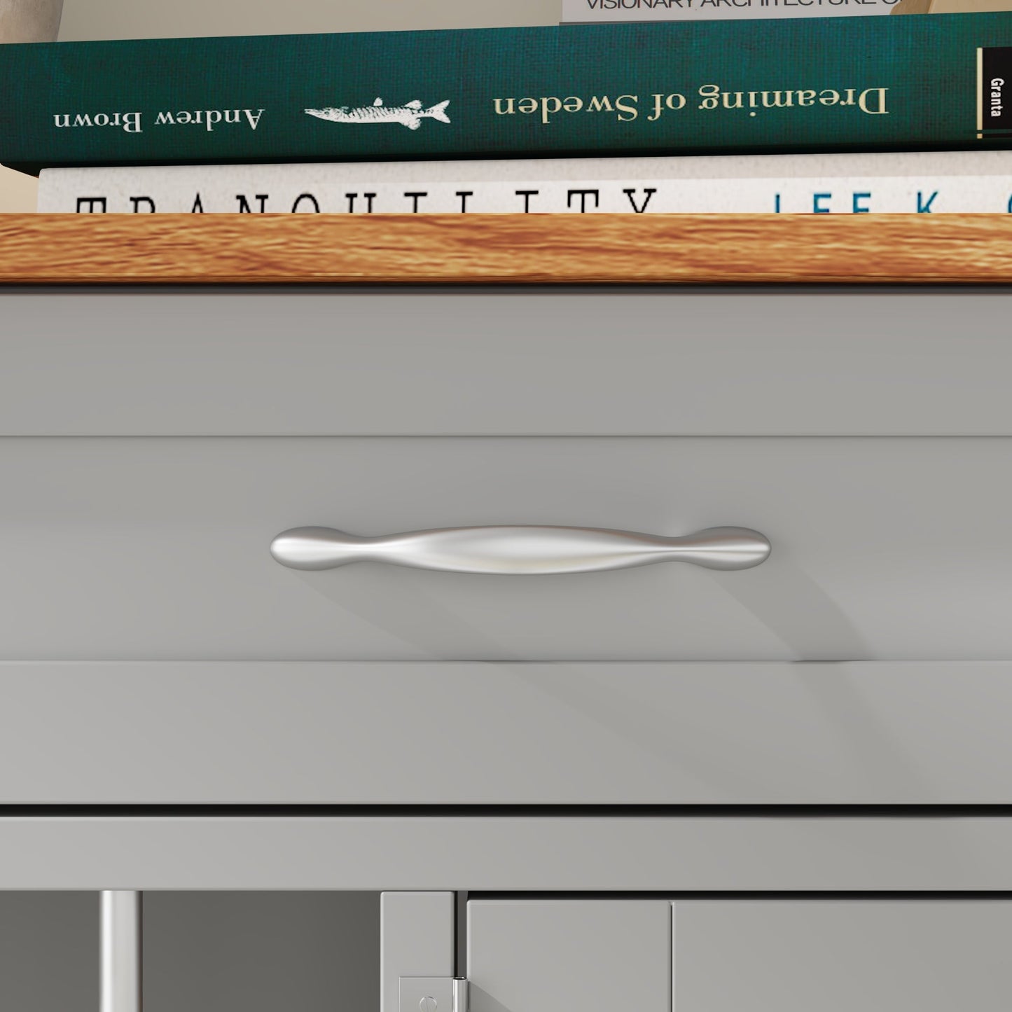 Grande cage en bois pour chien avec 2 tiroirs et séparateurs