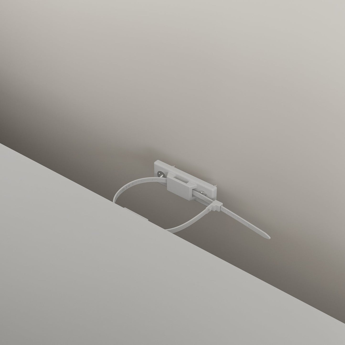 Meuble TV de 125 pouces de large avec armoires de rangement et portes vitrées