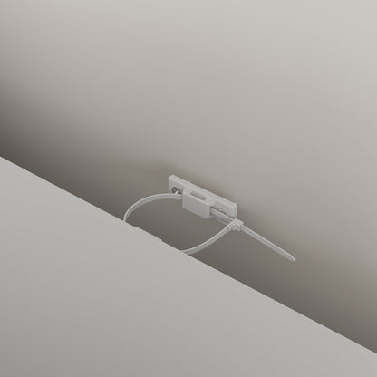 Meuble TV de 125 pouces de large avec armoires de rangement et portes vitrées