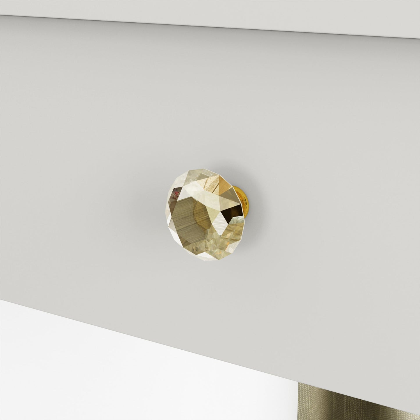 Coiffeuse avec miroir et lampe