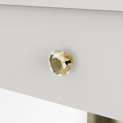 Coiffeuse avec miroir et lampe