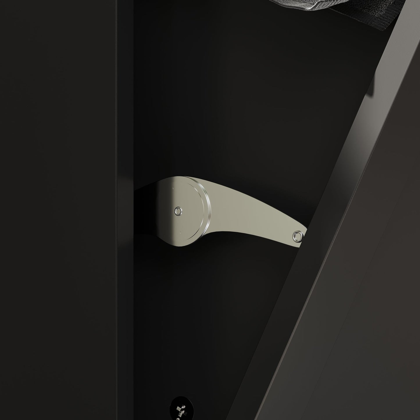 Meuble de salle de bain élégant avec finition blanche