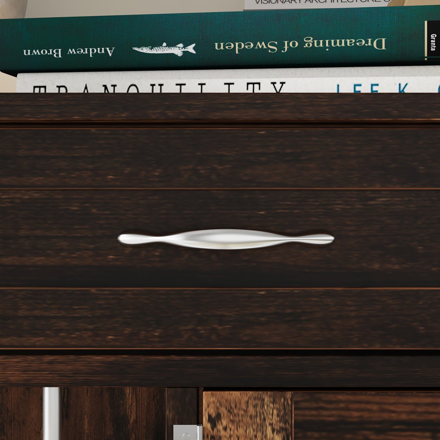 Grande cage en bois pour chien avec 2 tiroirs et séparateurs