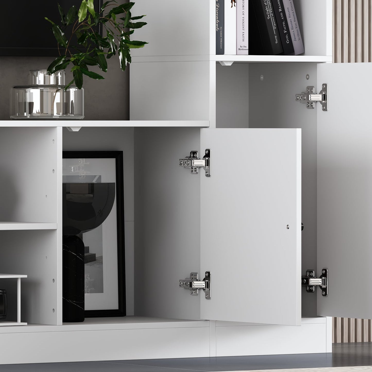 Centre de divertissement moderne de 81,1 pouces