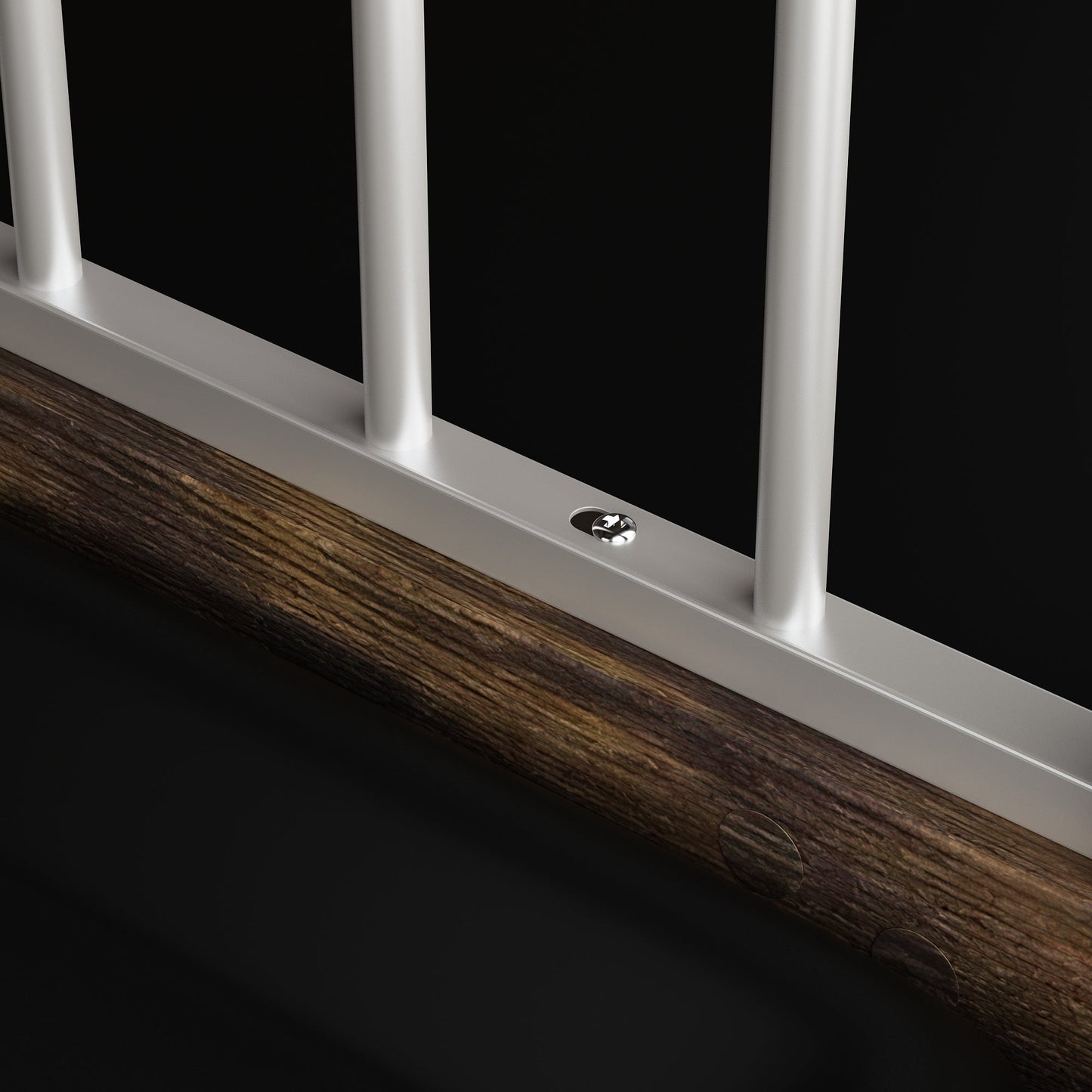 Cage pour animaux de compagnie à double porte de grande taille avec structure renforcée en acier