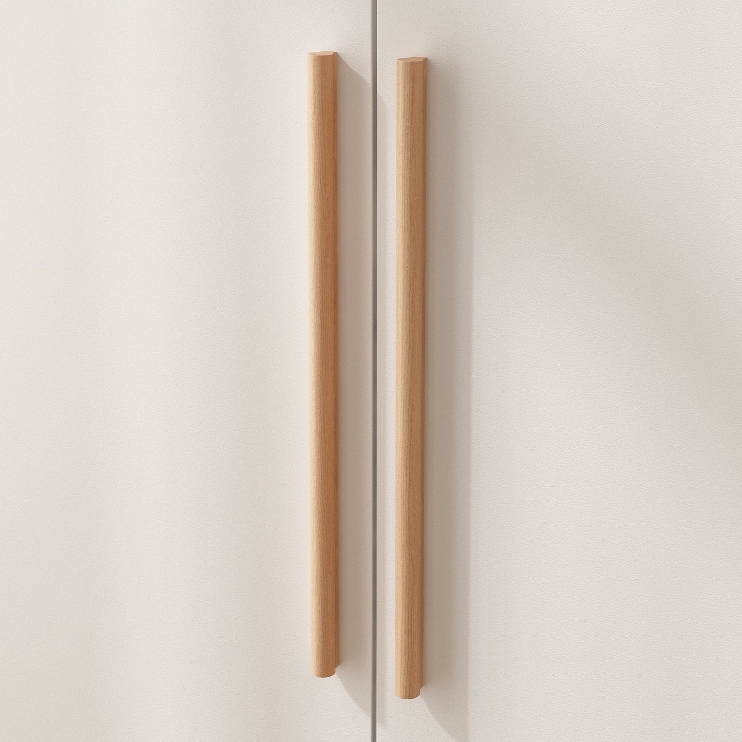 Armoire de rangement en bois manufacturé, grande penderie familiale avec barres de suspension