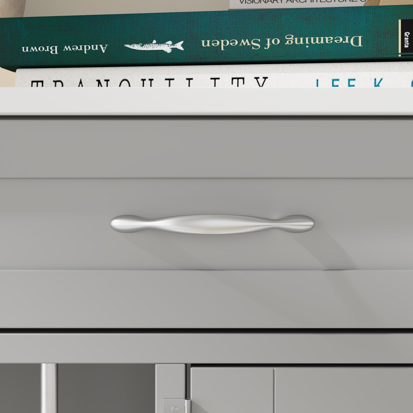 Grande cage en bois pour chien avec 2 tiroirs et séparateurs