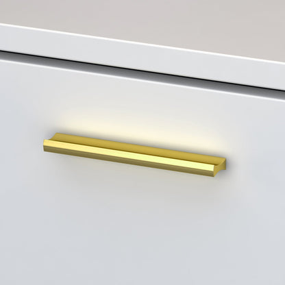 Commode contemporaine polyvalente avec 5 grands tiroirs de rangement 