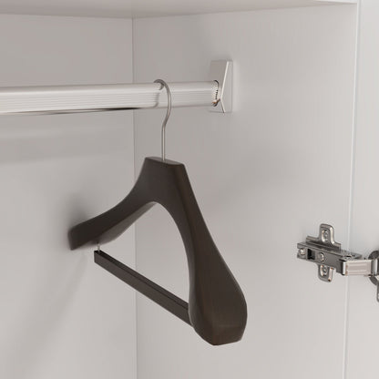 Armoire-penderie à 5 niveaux avec 2 portes