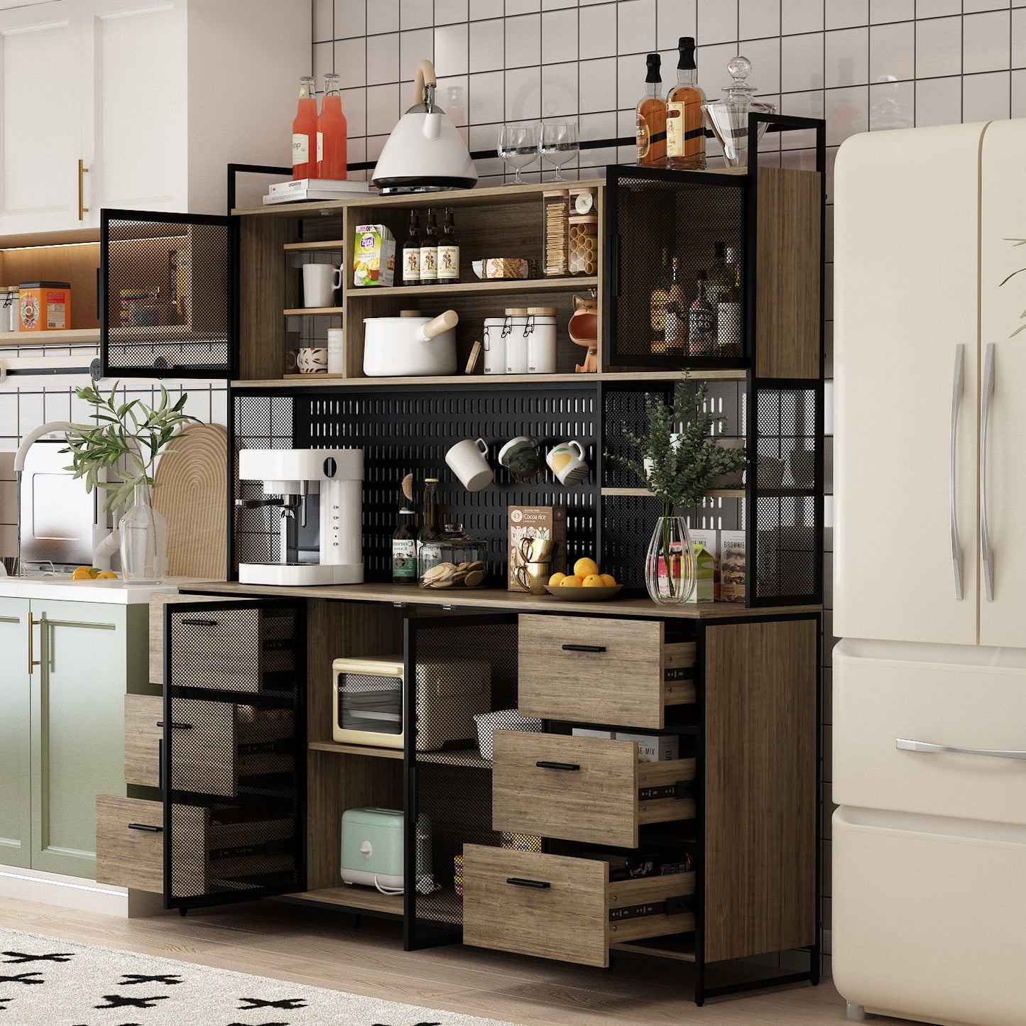 Garde-manger de cuisine de 68,5 pouces