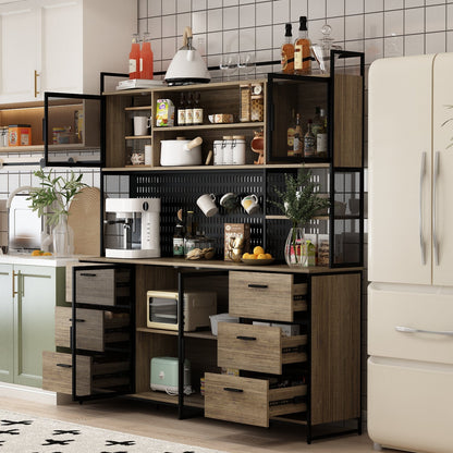 Garde-manger de cuisine de 68,5 pouces