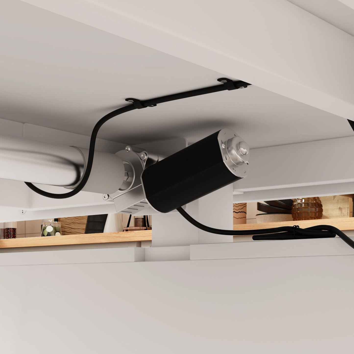 Îlot de cuisine relevable