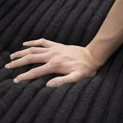 Canapé-lit rembourré de 106 pouces de large avec accoudoirs et deux coussins