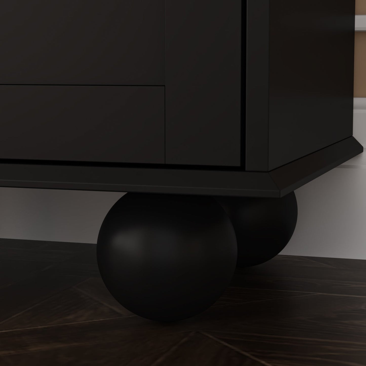 Armoire de rangement avec portes vitrées et étagères réglables 