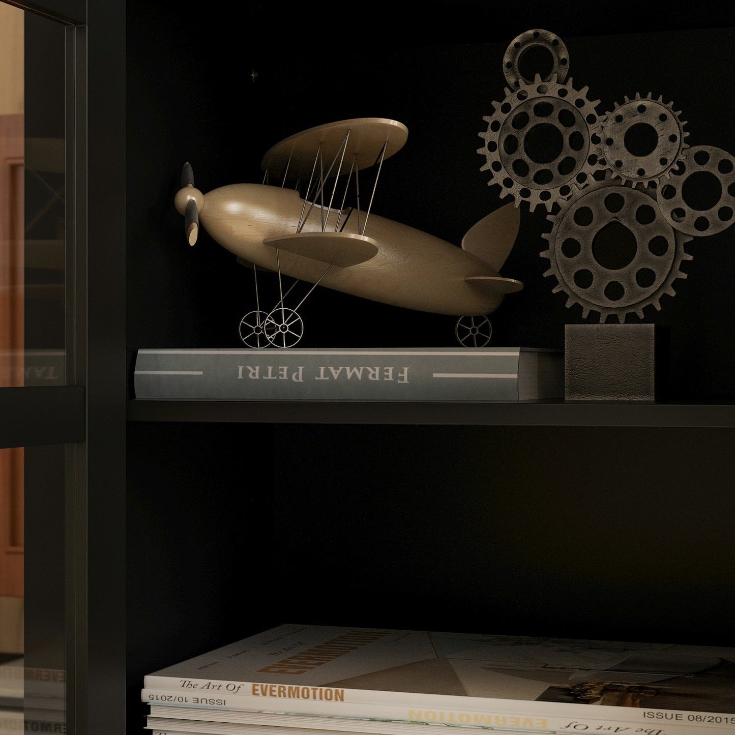 Meuble TV grand centre de divertissement