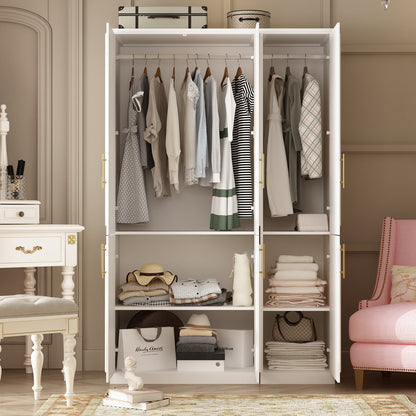 Armoire modulaire de grande taille (74,8 cm) avec portes et tiroirs en verre