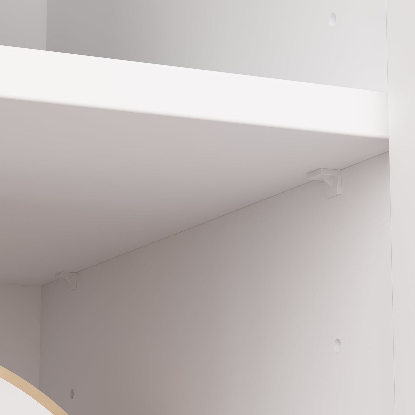 Vitrine en bois pour bureau à domicile, salon