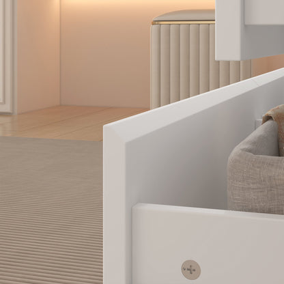 Système de dressing élégant avec 9 tiroirs et miroir