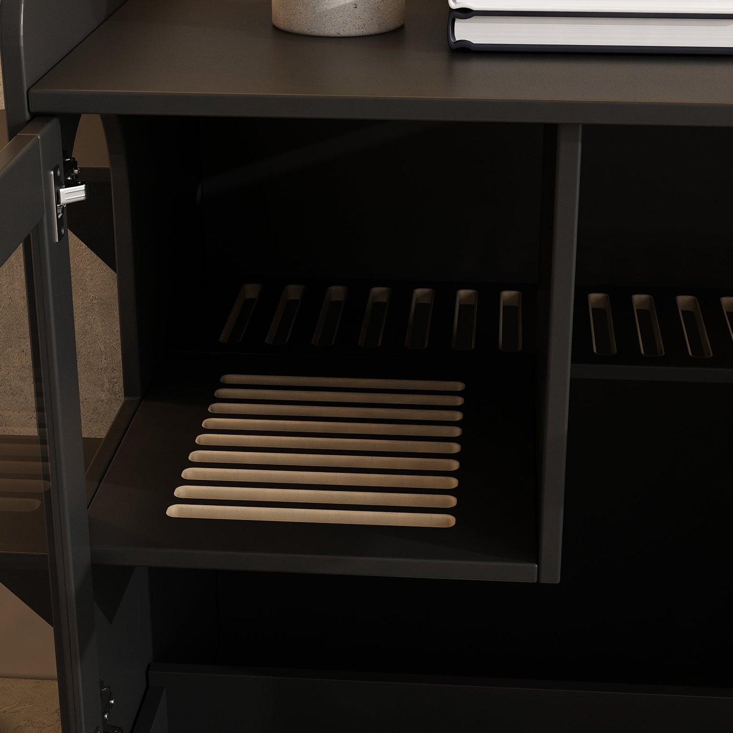 Enclos en bois pour bac à litière Enclos en bois pour bac à litière