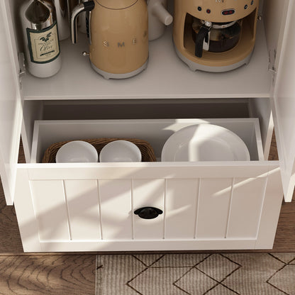 Meuble d'entrée avec étagère, rangement à chaussures et armoire à manteaux.