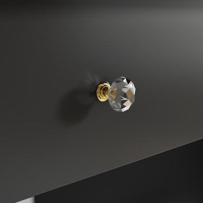 Ensemble coiffeuse avec miroir coulissant éclairé, tabouret rembourré, 5 tiroirs et étagères