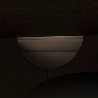 Meuble TV de rangement de 66 pouces de large avec portes coulissantes en verre