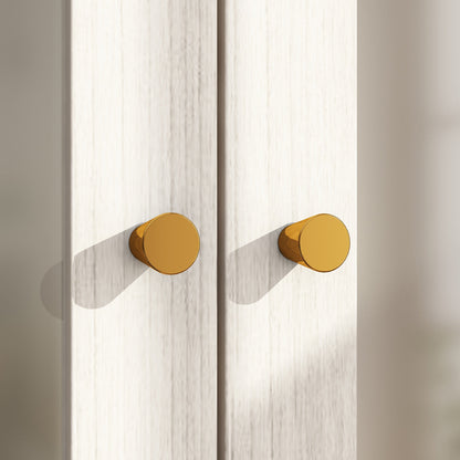 Armoire en bois massif et en panneaux de particules