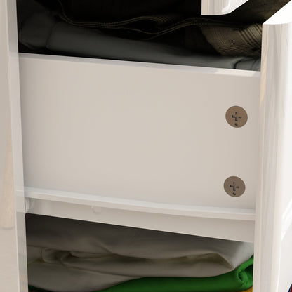 Commode à 5 tiroirs avec éclairage intégré