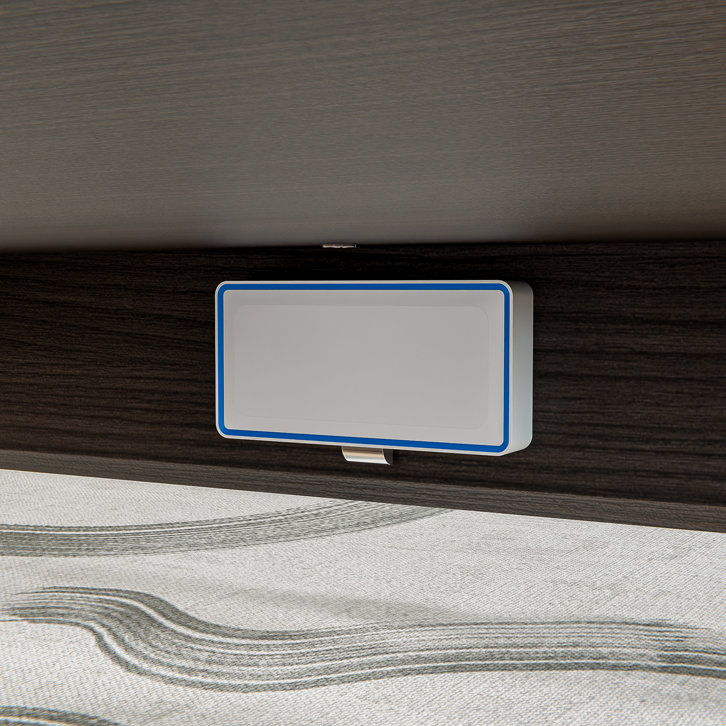 Table de nuit intelligente verrouillable avec tiroir à fusil